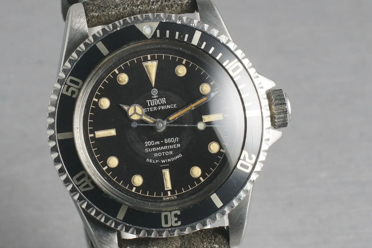 Tudor Submariner Pointed Crown Gaurd UNDERLINE  7928