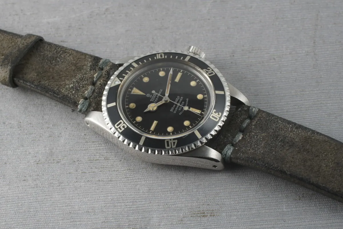 Tudor Submariner Pointed Crown Gaurd UNDERLINE  7928