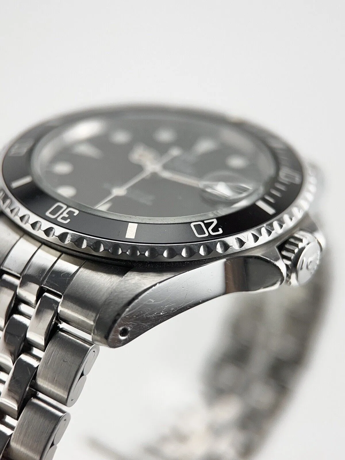 Tudor Submariner Stainless Steel Black 36mm Automatic Men’s Watch 75090