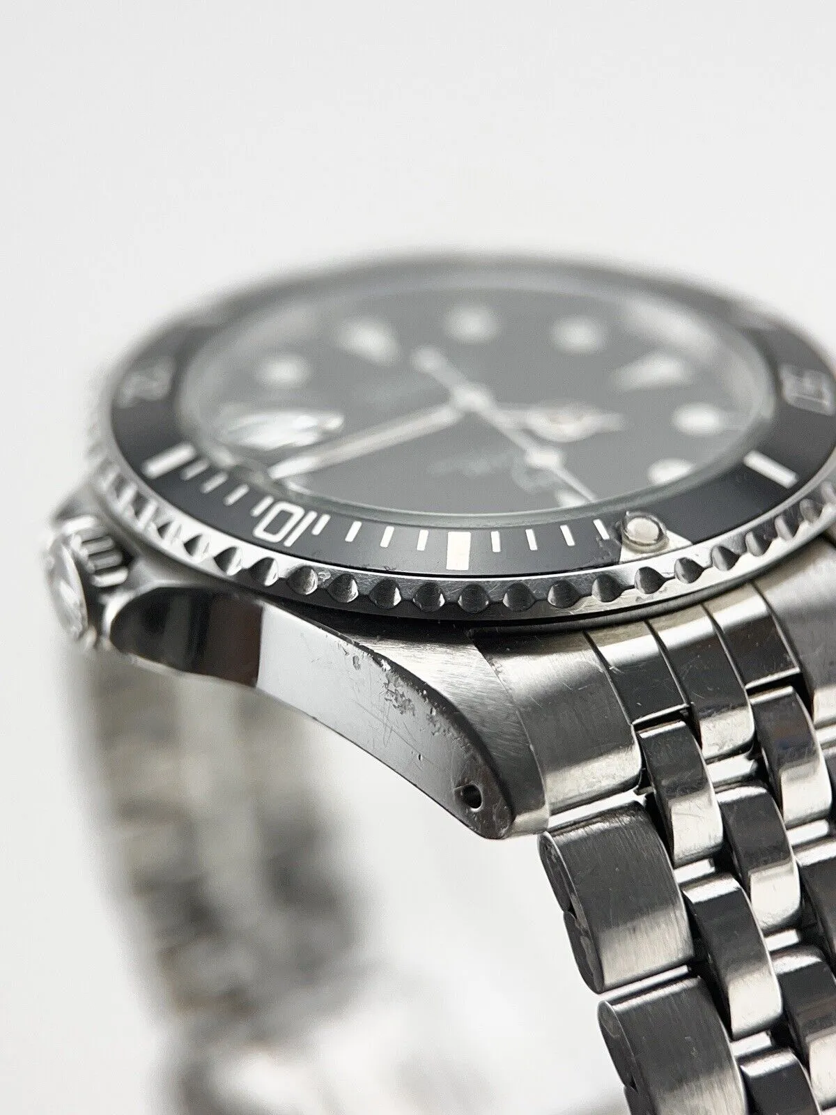 Tudor Submariner Stainless Steel Black 36mm Automatic Men’s Watch 75090