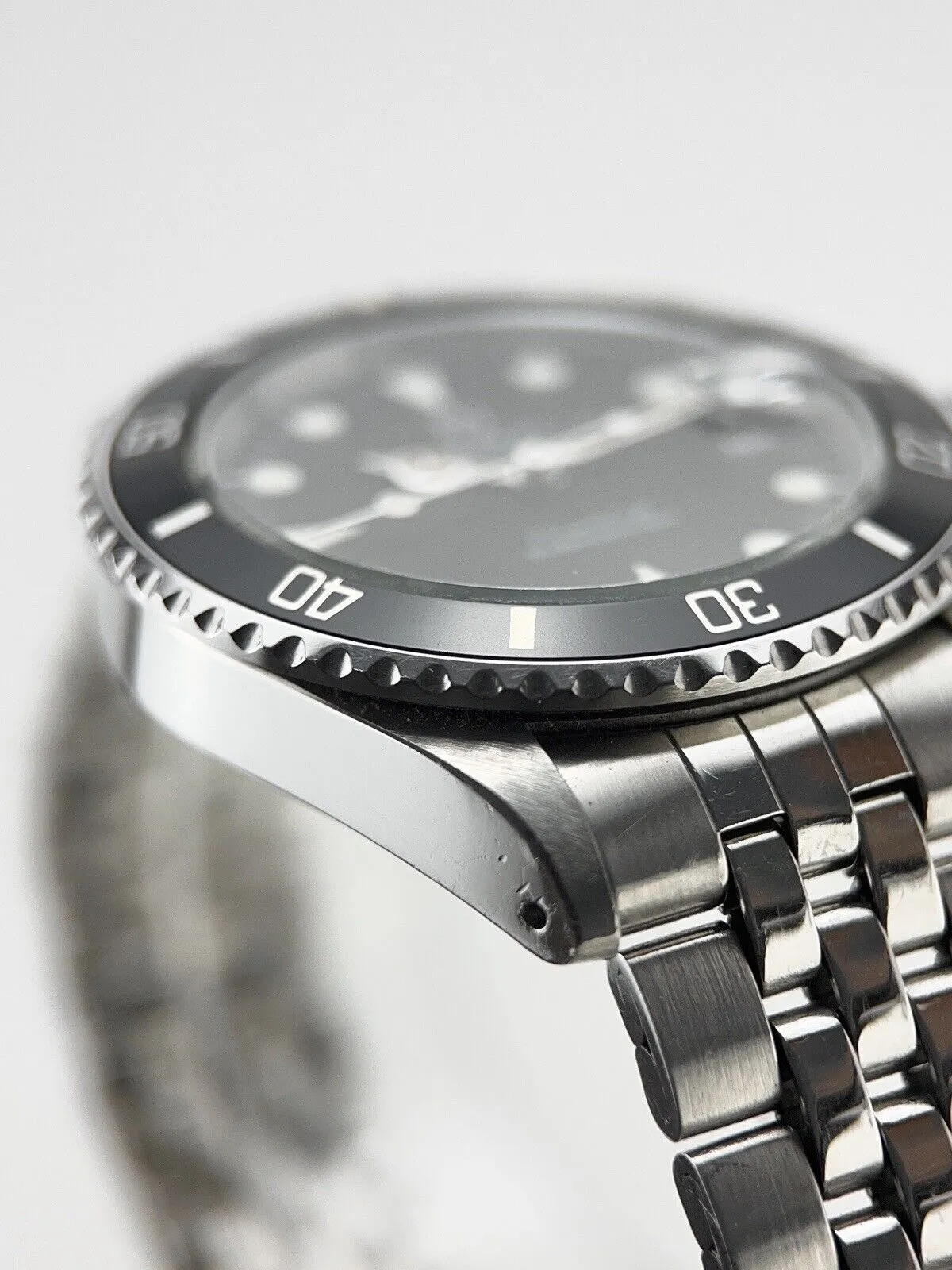 Tudor Submariner Stainless Steel Black 36mm Automatic Men’s Watch 75090