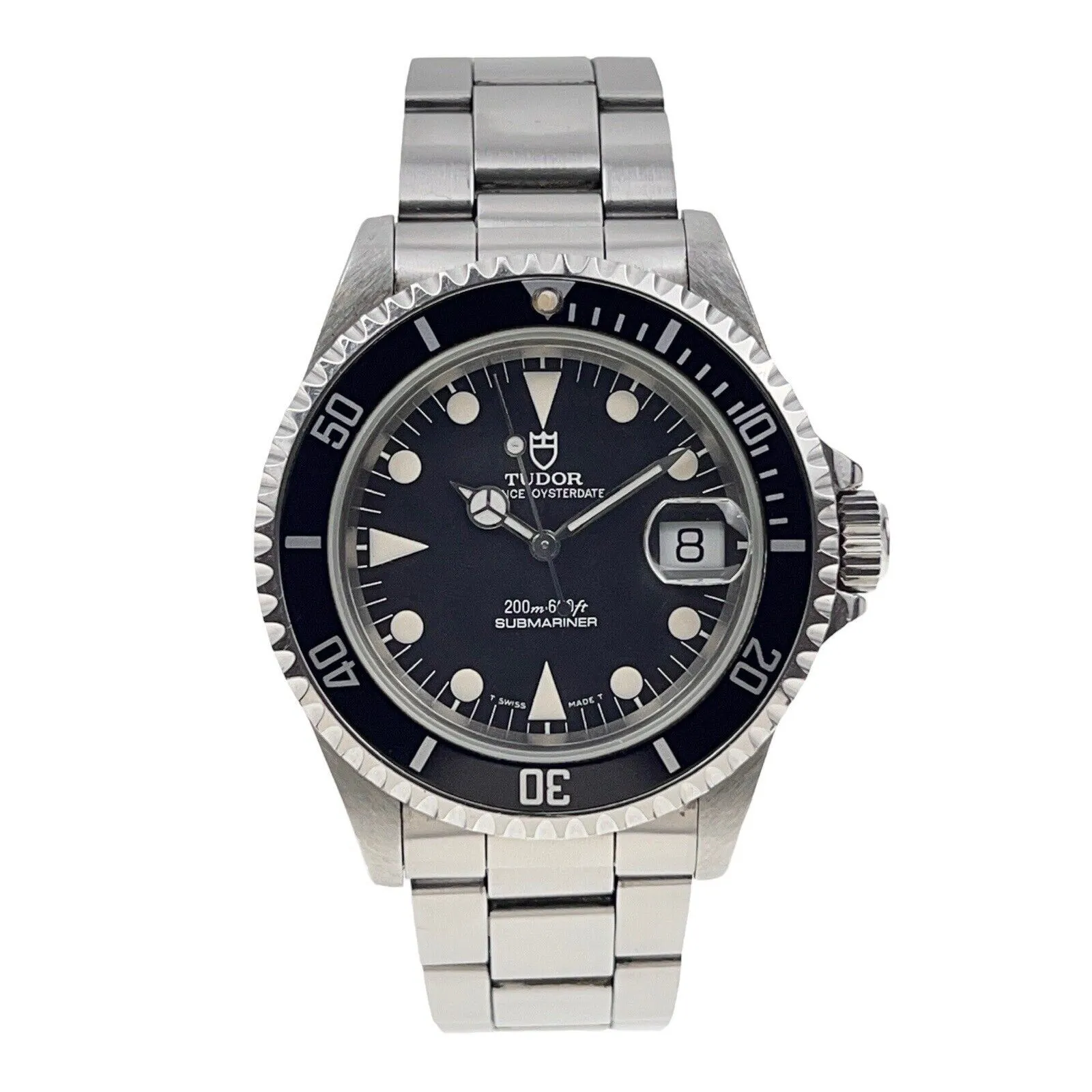 Tudor Submariner Stainless Steel Black 40mm Automatic Men’s Watch 79190