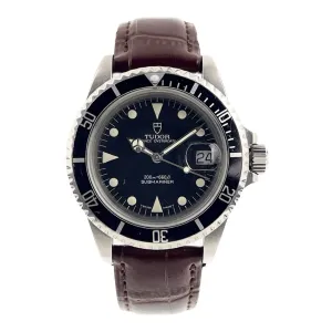 Tudor Submariner Stainless Steel Black Dial 40mm Automatic Men’s Watch 79090