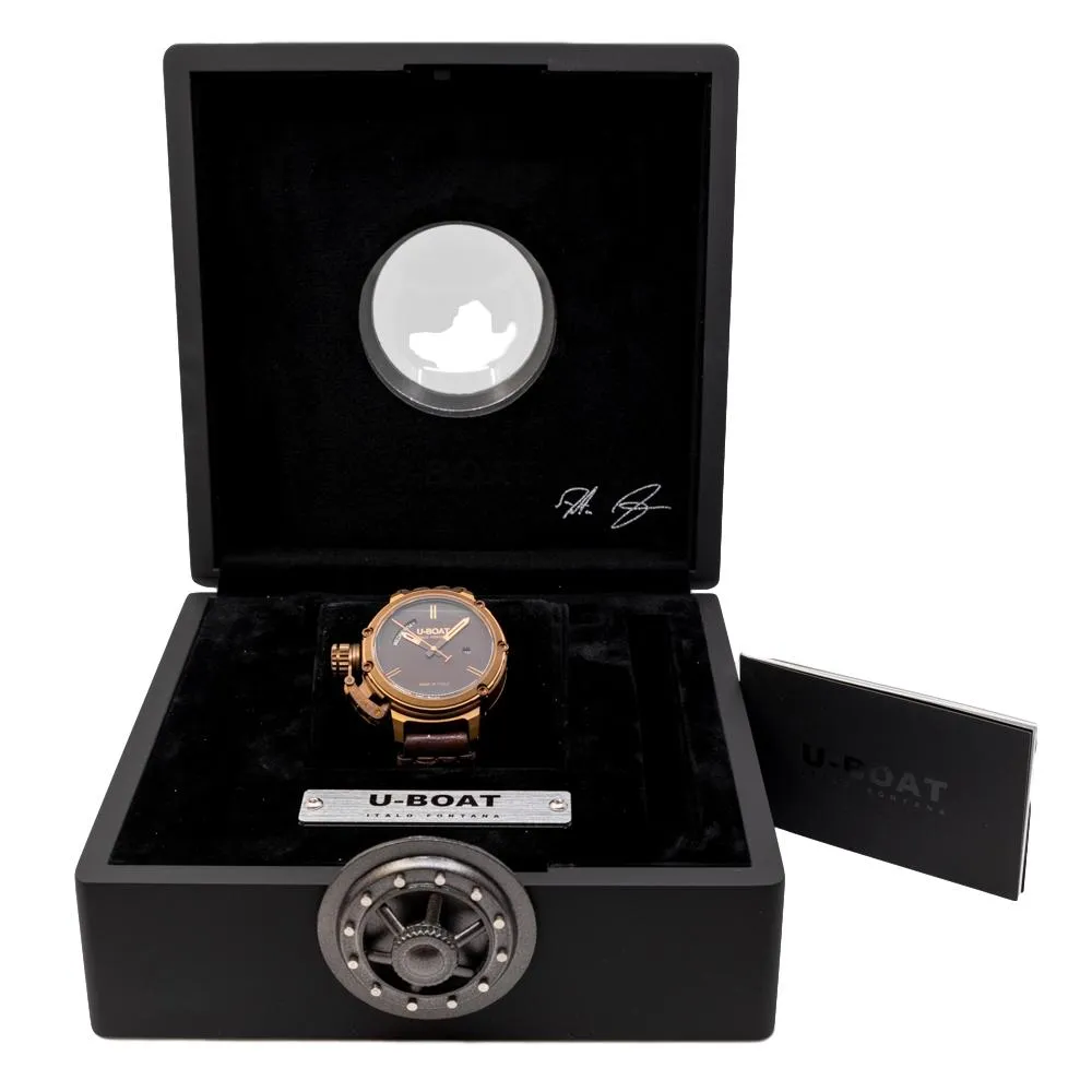 U-Boat Men's 7538 Chimera 46 Day Date Bronze Limited Edition
