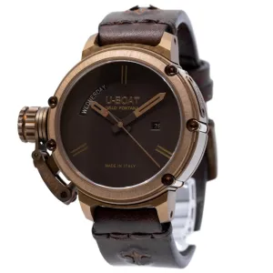 U-Boat Men's 7538 Chimera 46 Day Date Bronze Limited Edition