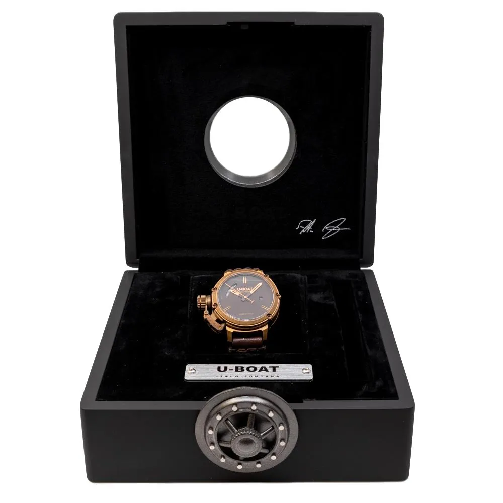 U-Boat Men's 7538 Chimera 46 Day Date Bronze Limited Edition