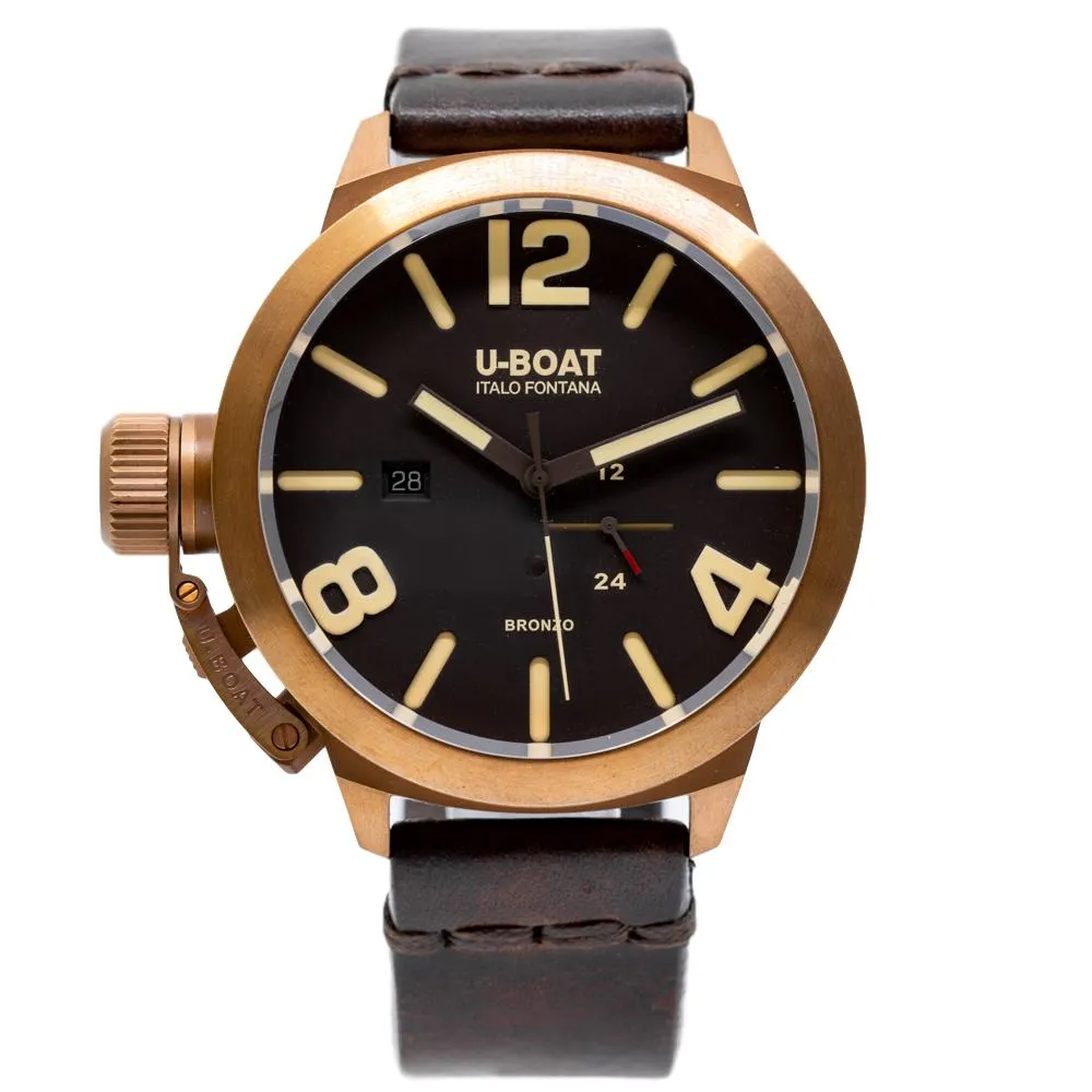U-Boat Men's 8104 Classico Bronzo 50mm Watch