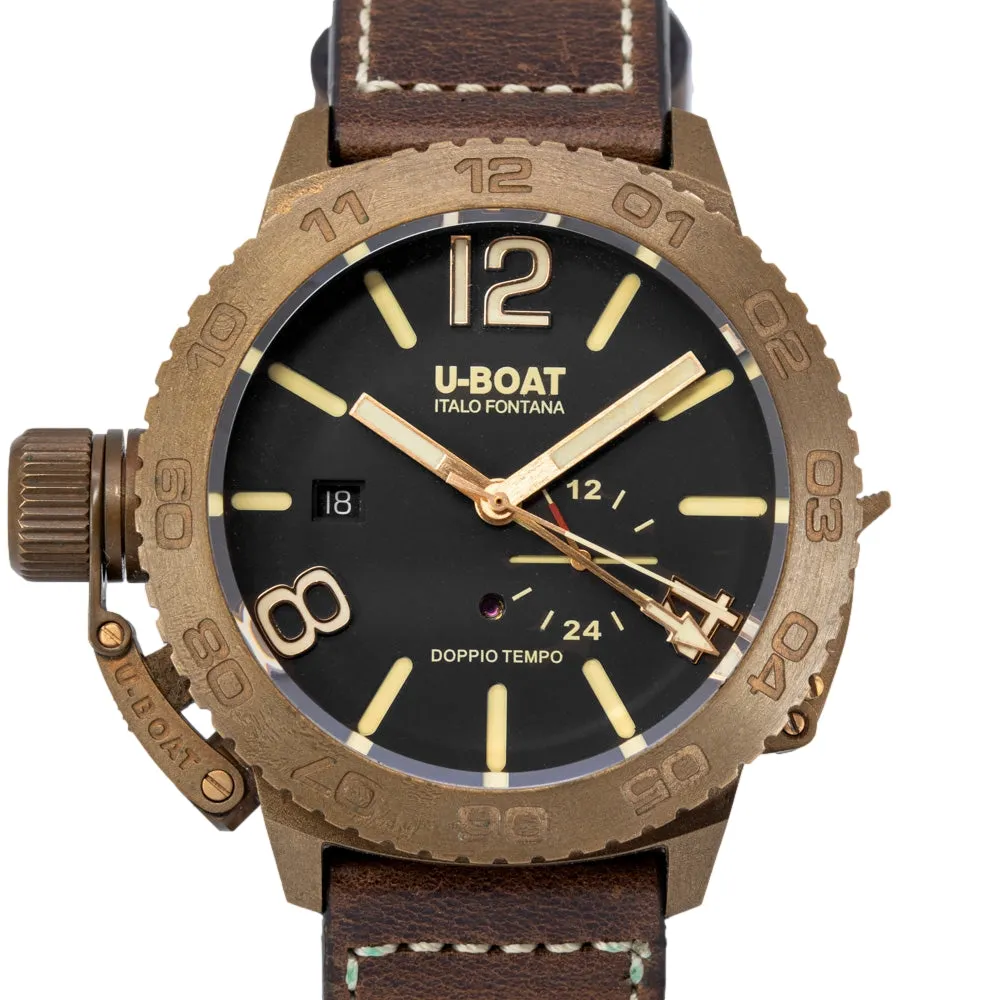 U-Boat Men's 9008 Doppio Tempo 46 Automatic