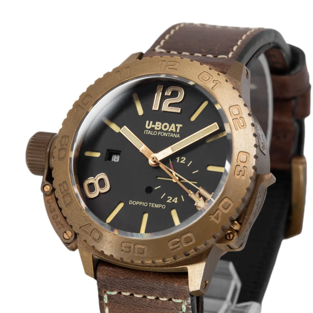 U-Boat Men's 9008 Doppio Tempo 46 Automatic