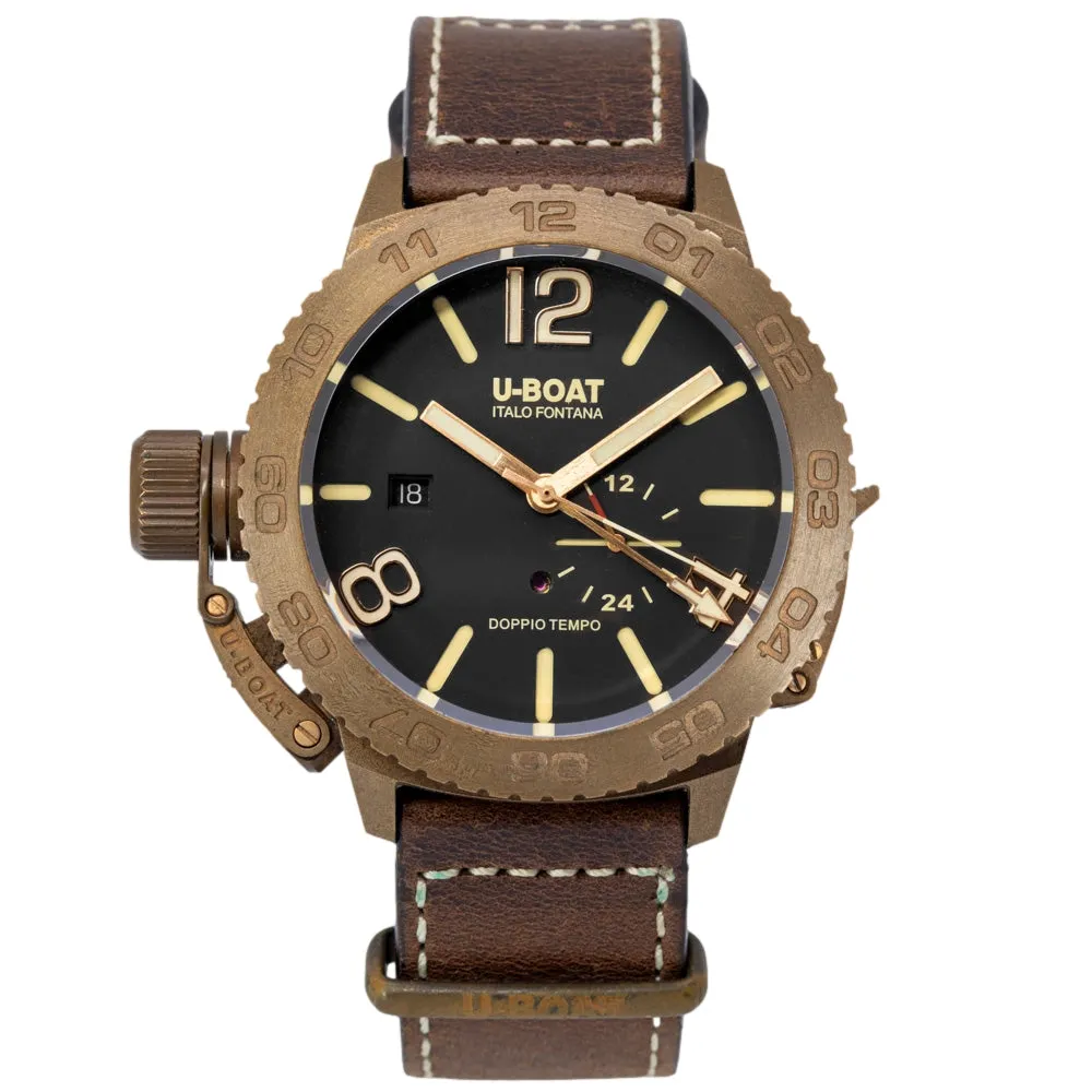 U-Boat Men's 9008 Doppio Tempo 46 Automatic