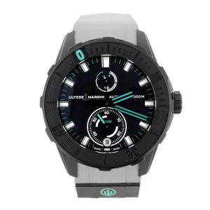 Ulysse Nardin Diver One More Wave Titanium Black 44mm1183-170LE-2A-OMW Full Set