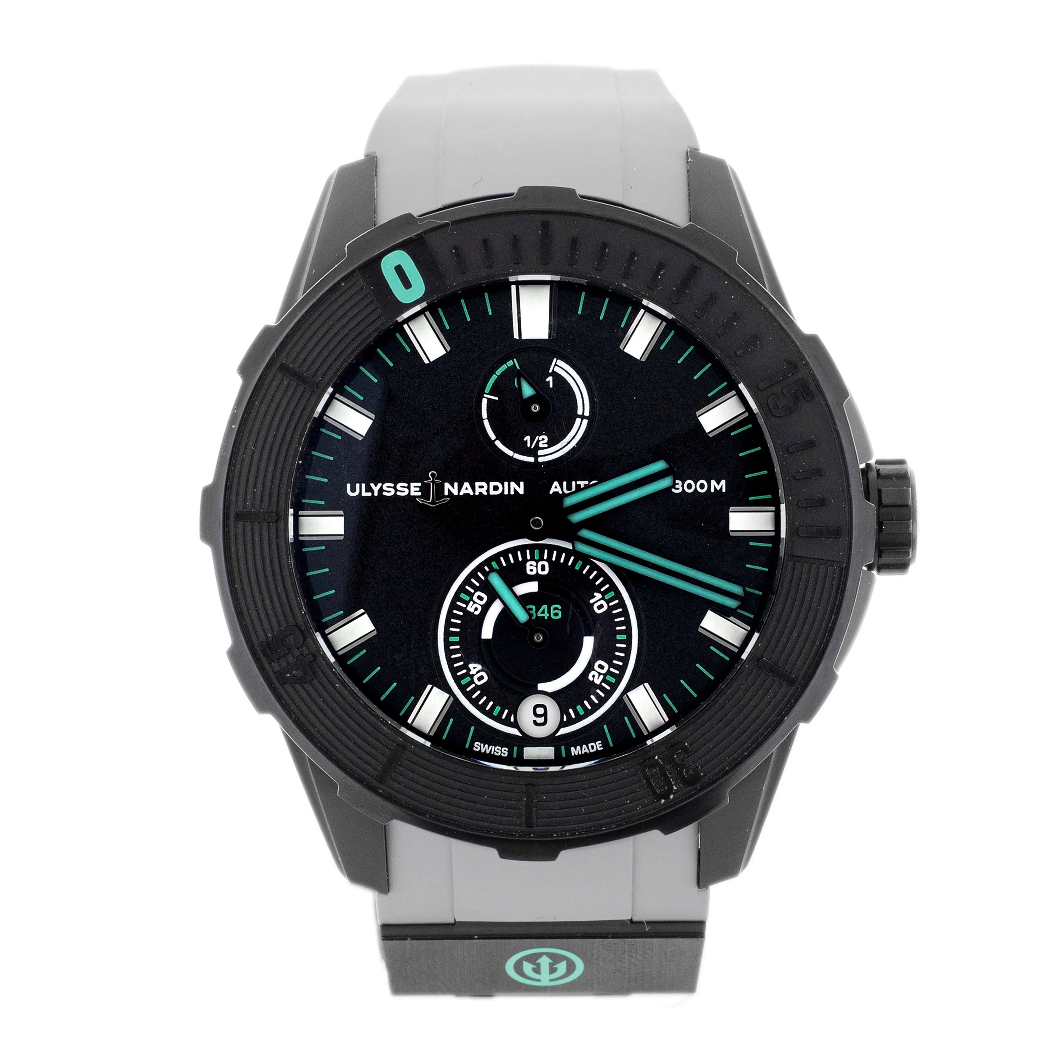 Ulysse Nardin Diver One More Wave Titanium Black 44mm1183-170LE-2A-OMW Full Set