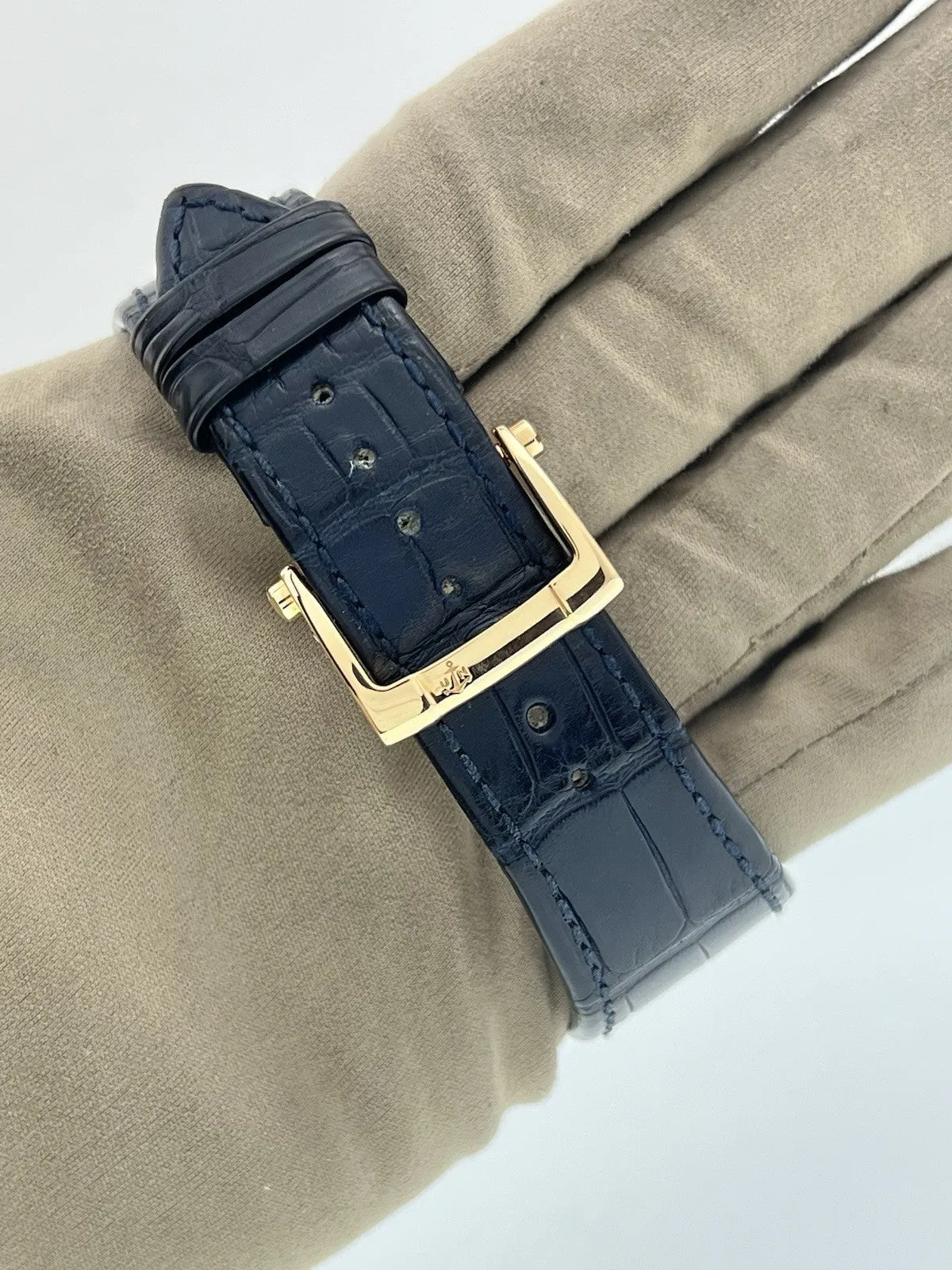 Ulysse Nardin Dual Time 18k Rose Gold Blue Dial 43mm Automatic Mens Watch 246-00