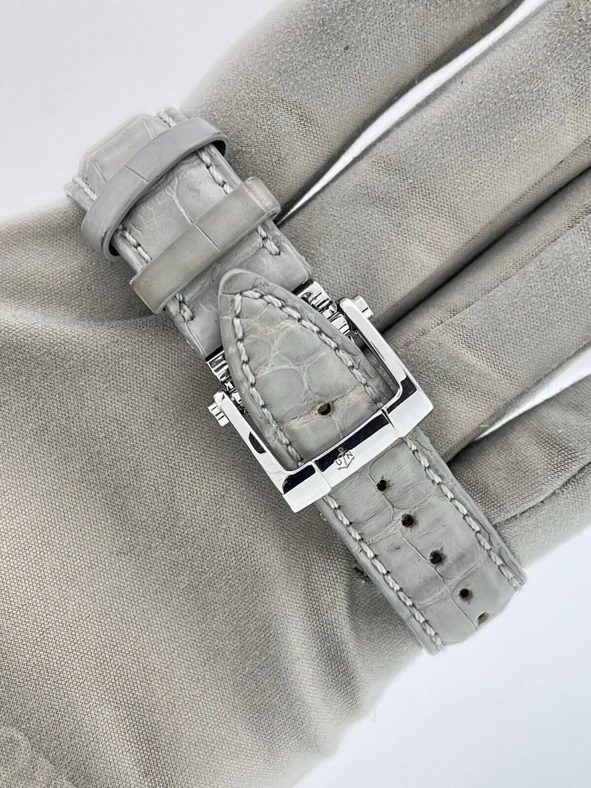 Ulysse Nardin Dual Time Steel Gray Dial 37mm Automatic Women's Watch 243-22
