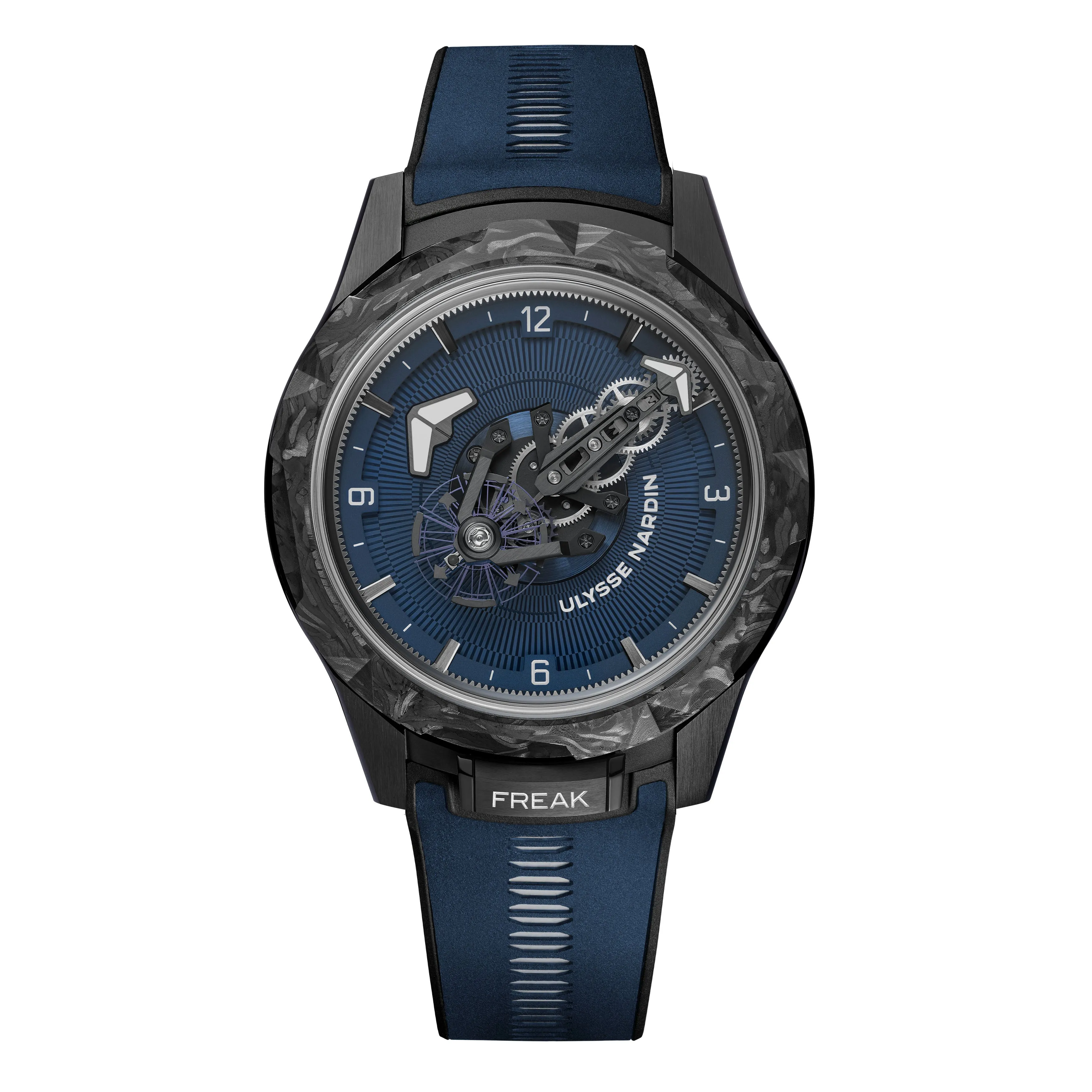 Ulysse Nardin Freak One Navy Blue Watch, 44mm Blue Dial, 2403-500-3A/3B