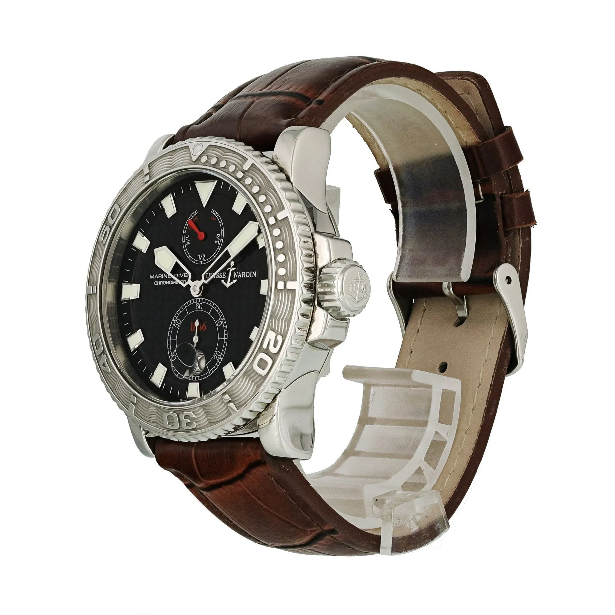 Ulysse Nardin Marine Diver 263-33 Mens Watch Box Papers