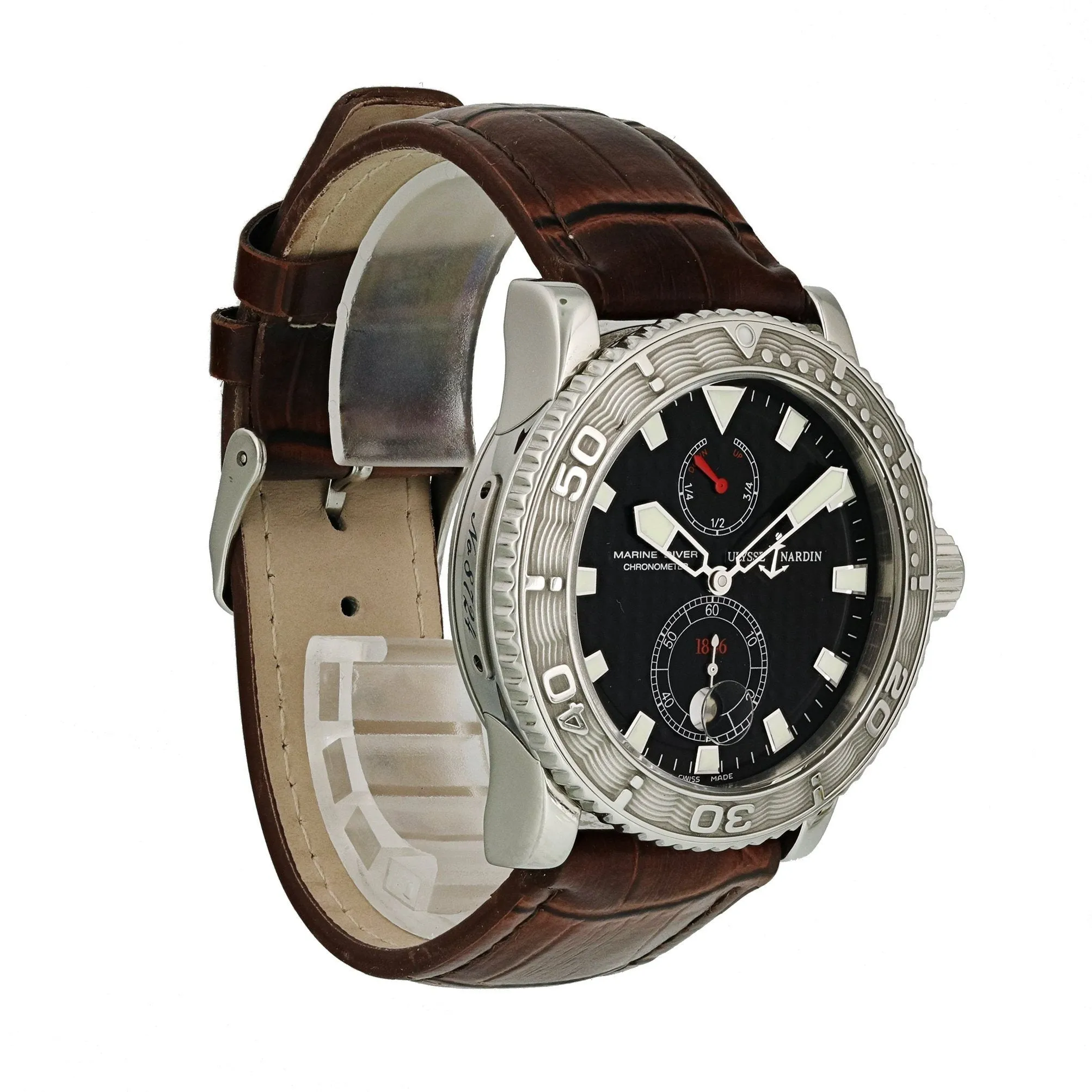 Ulysse Nardin Marine Diver 263-33 Mens Watch Box Papers
