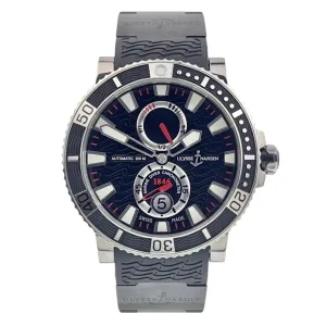 Ulysse Nardin Maxi Marine Stainless Steel Black Dial 42mm Automatic Men’s 263-90