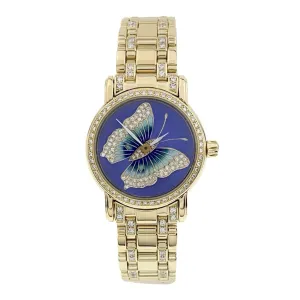 Ulysse Nardin San Marcos 18k Yellow Gold Blue Dial 27mm Automatic 1121-77-9