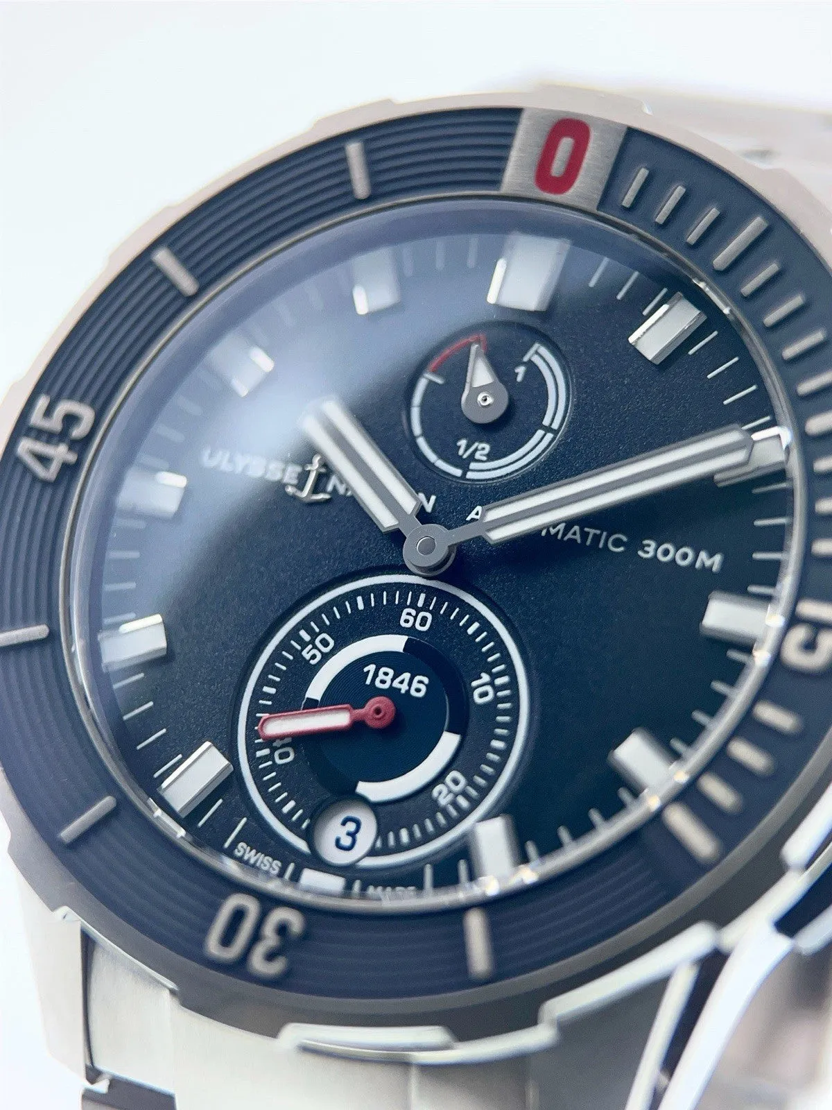 Ulysses Nardin Marine Titanium Power Reserve 44mm Automatic Men’s Watch 1183-170
