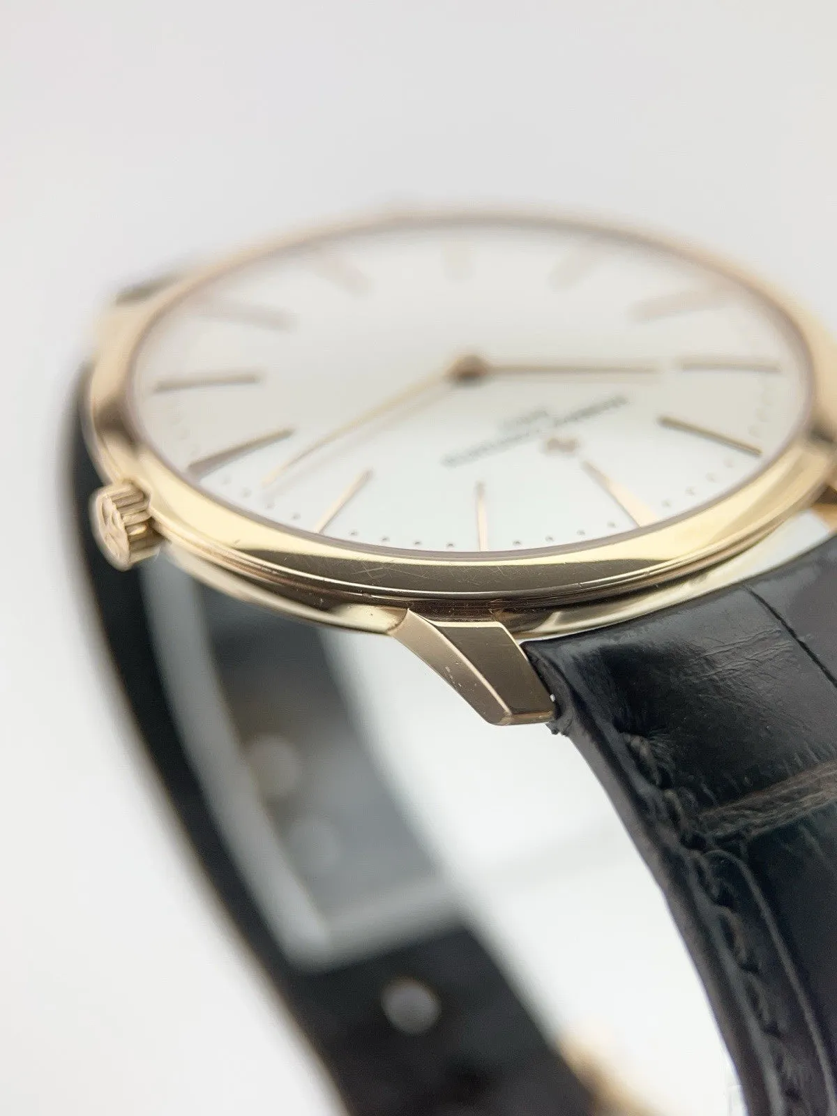 Vacheron Constantin 18k Rose Gold Silver Dial 40mm Manual Wind Men's Watch 81180
