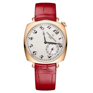 Vacheron Constantin Historiques American 1921 Watch, 36.5mm Silver Dial, 1100S/000R-B430