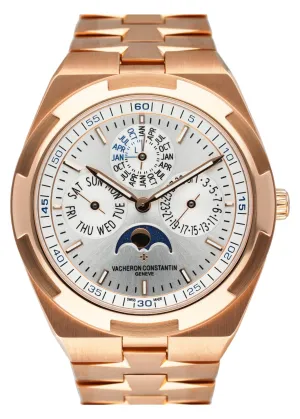 Vacheron Constantin Overseas 4300V Perpetual Calendar Mens Watch Box Papers