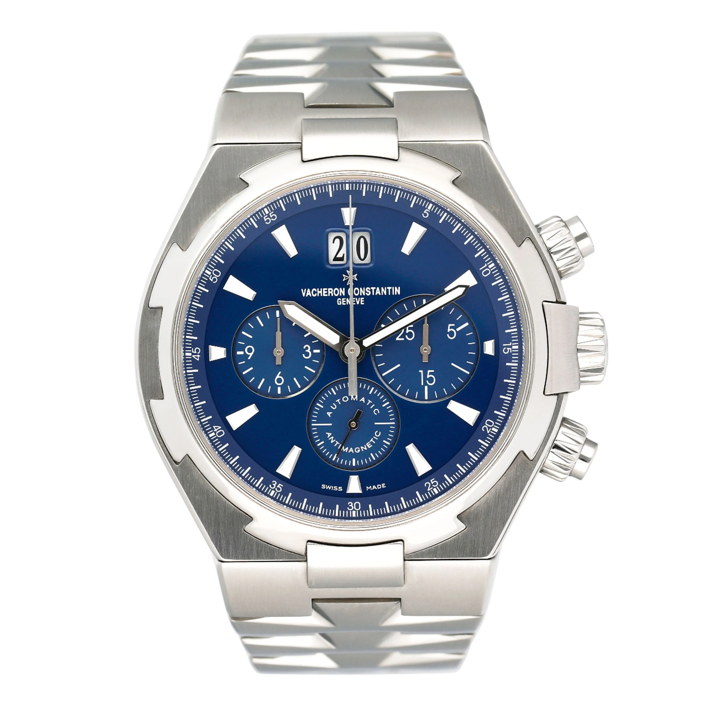 Vacheron Constantin Overseas 49150 Blue Dial Mens Watch