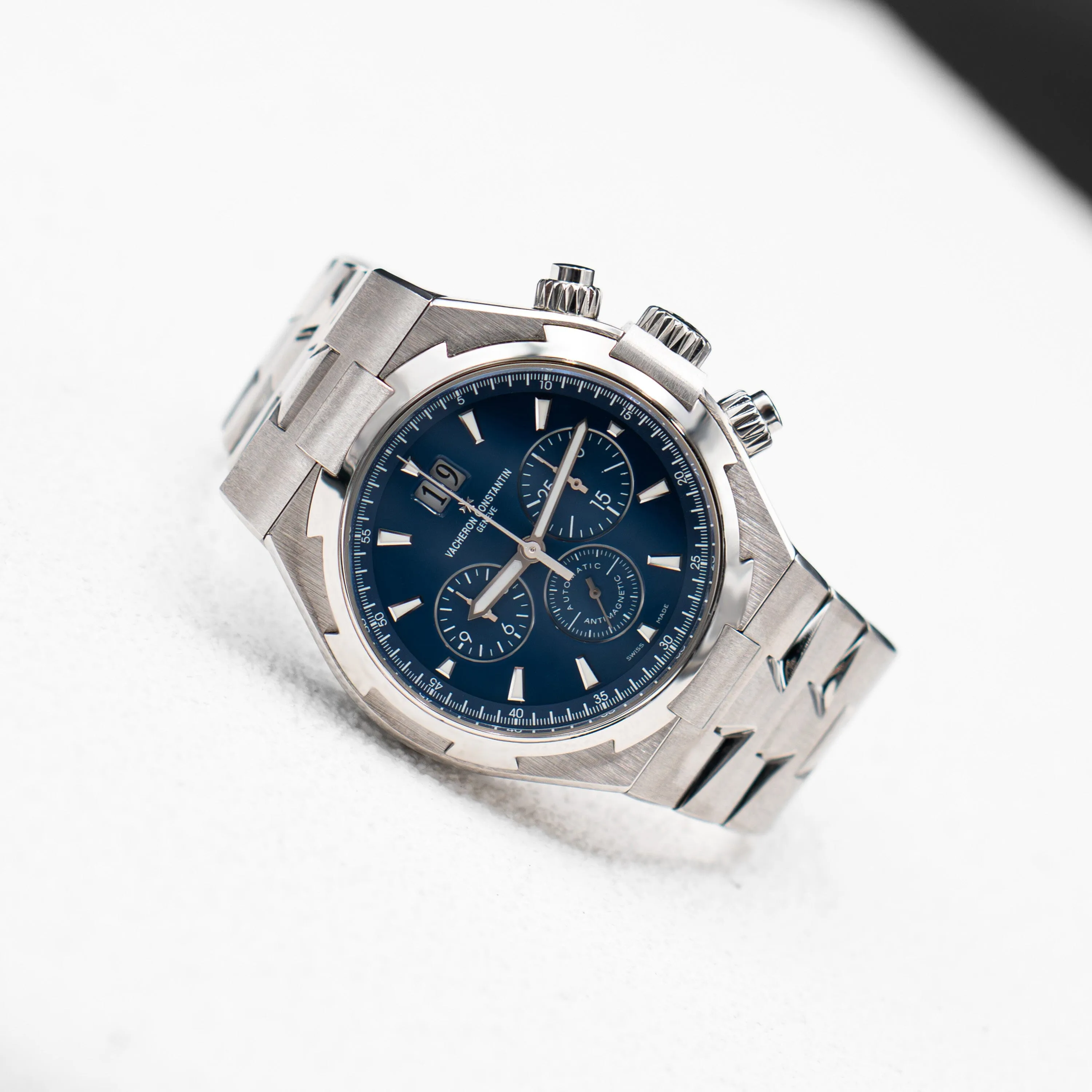 Vacheron Constantin Overseas 49150 Blue Dial Mens Watch