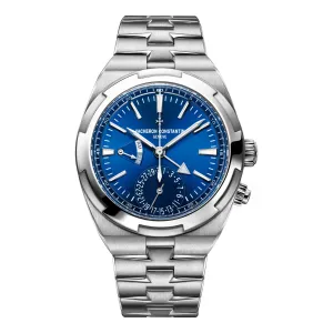 VACHERON CONSTANTIN OVERSEAS DUAL TIME WATCH, 41MM BLUE DIAL, 7920V/210A-B334