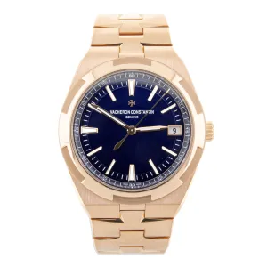 Vacheron Constantin Overseas Rose Gold Blue Dial 41mm 4500V/110R-B705 Full Set