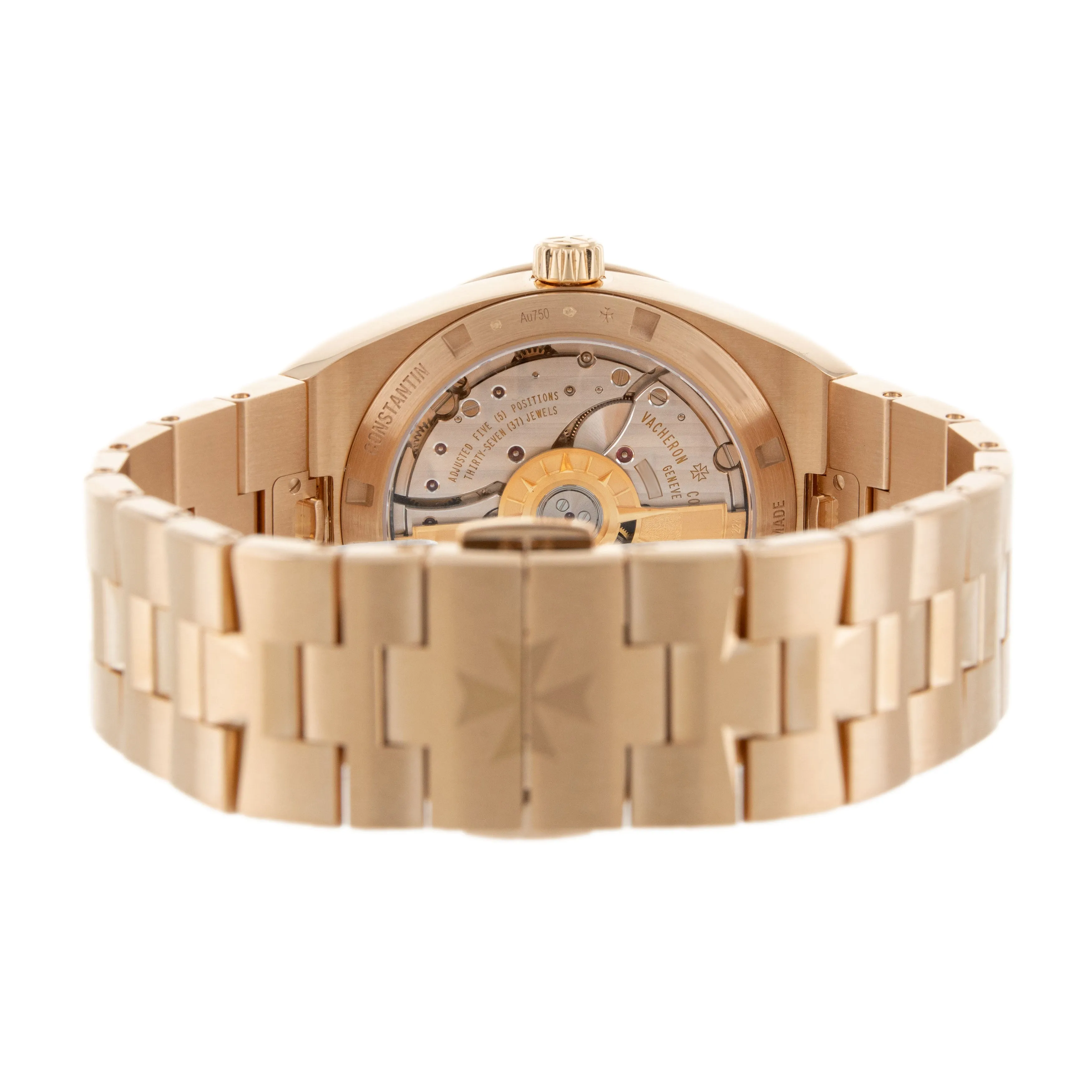 Vacheron Constantin Overseas Rose Gold Blue Dial 41mm 4500V/110R-B705 Full Set
