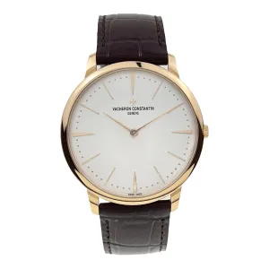 Vacheron Constantin Patrimony 18k Rose Gold 40mm Manual Wind Men’s Watch 81180/1