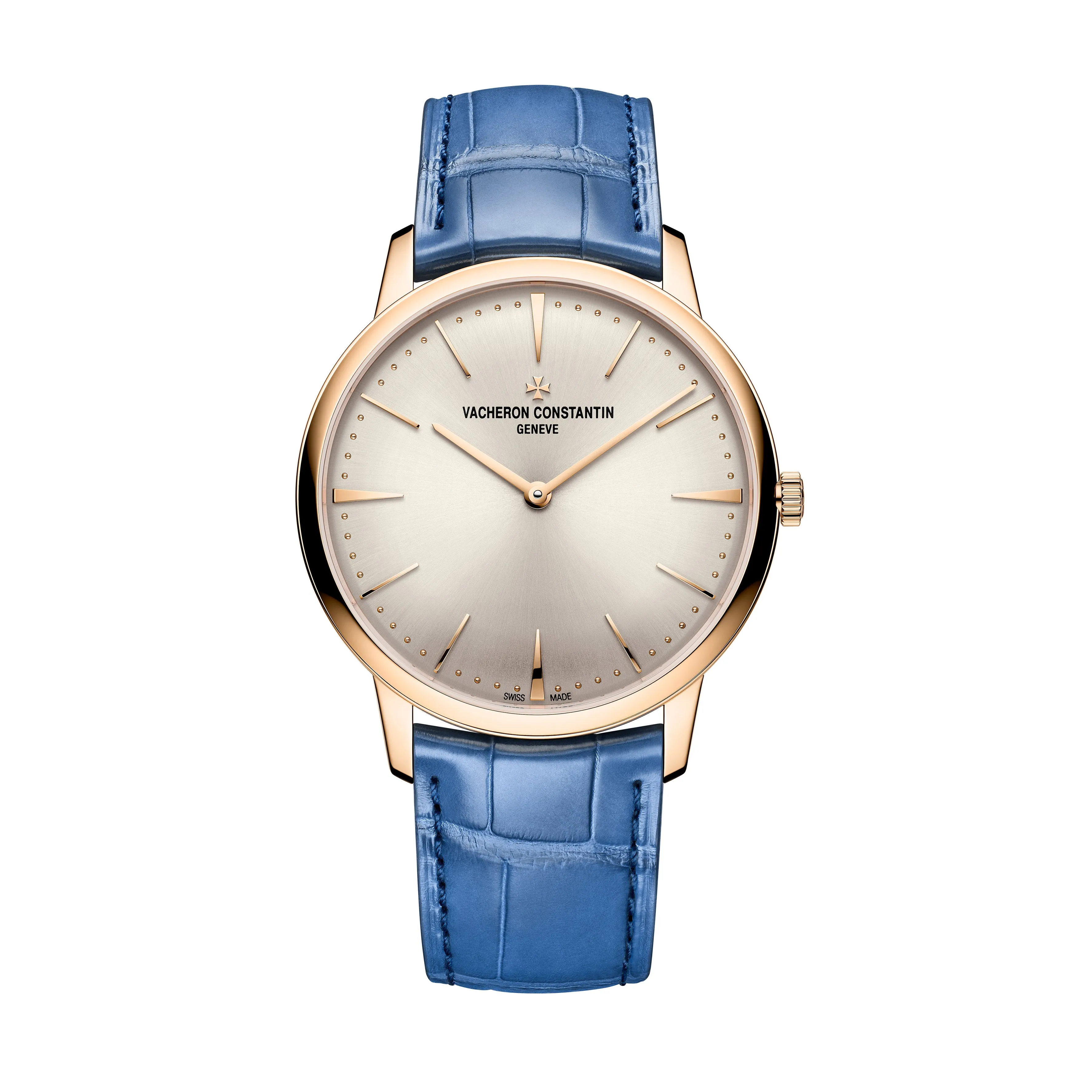 Vacheron Constantin Patrimony Manual-Winding Watch, 39mm Silver Dial, 1410U/000R-H018