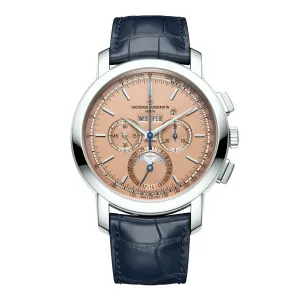 Vacheron Constantin Perpetual Calendar Chronograph Watch, 43mm Salmon Dial, 5000T/000P-B975