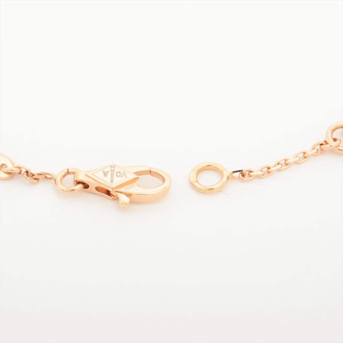 Van Cleef & Arpels Sweet Alhambra Carnelian Bracelet 2023