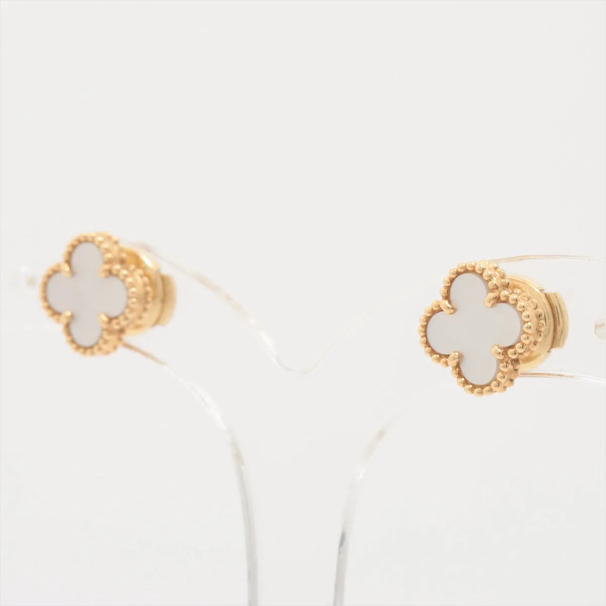 Van Cleef & Arpels Sweet Alhambra Mother of Pearl MOP Earrings