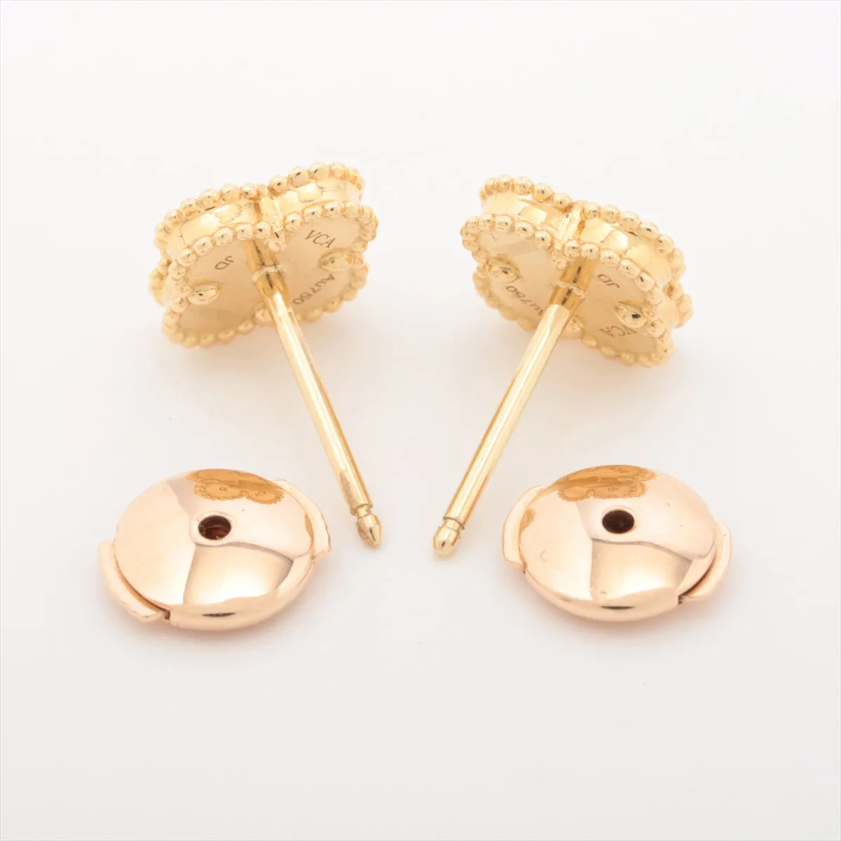 Van Cleef & Arpels Sweet Alhambra Mother of Pearl MOP Earrings