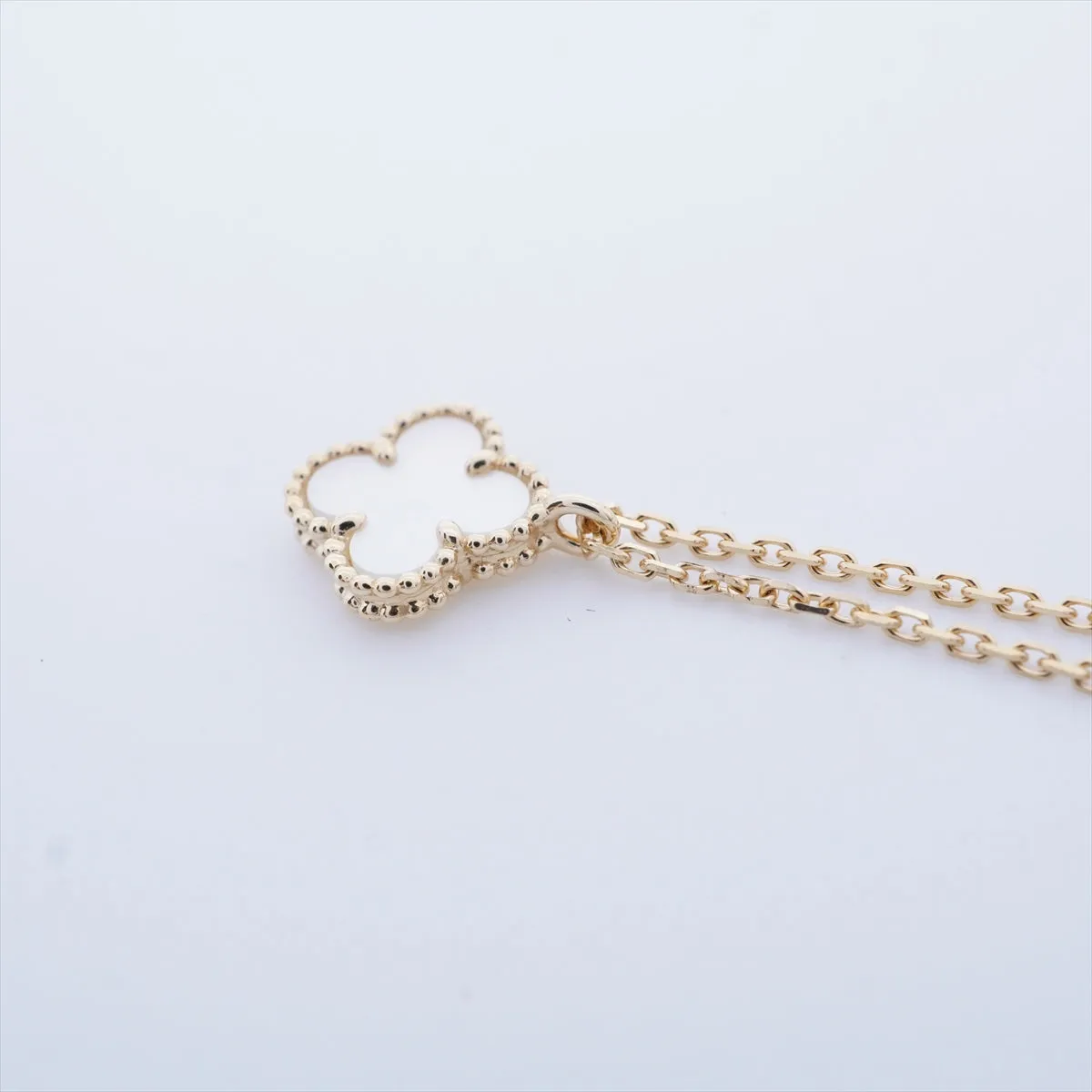 Van Cleef & Arpels Sweet Alhambra Mother Of Pearl MOP Necklace 2021