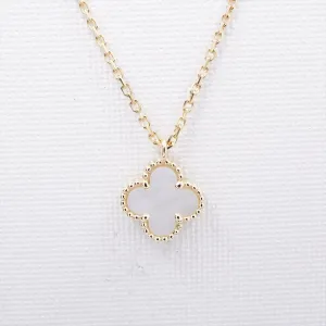 Van Cleef & Arpels Sweet Alhambra Mother Of Pearl MOP Necklace 2021