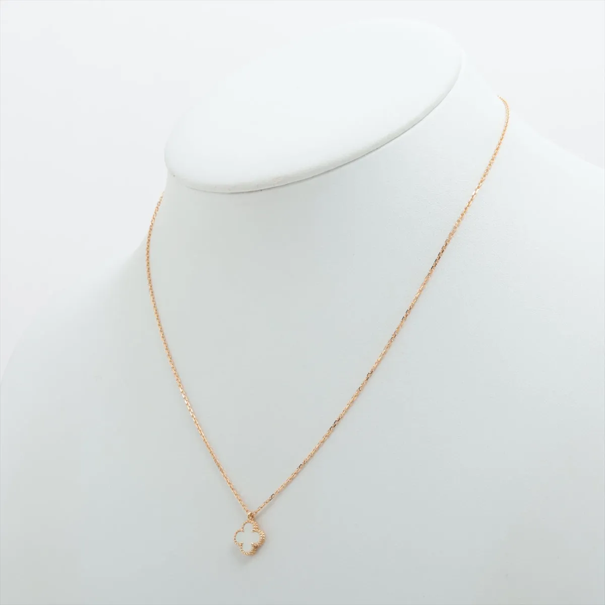 Van Cleef & Arpels Sweet Alhambra Mother of Pearl Necklace