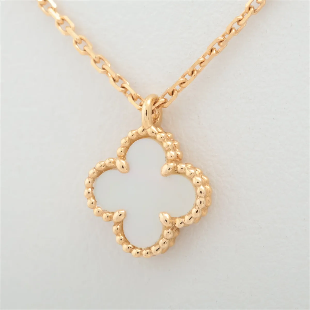 Van Cleef & Arpels Sweet Alhambra Mother of Pearl Necklace