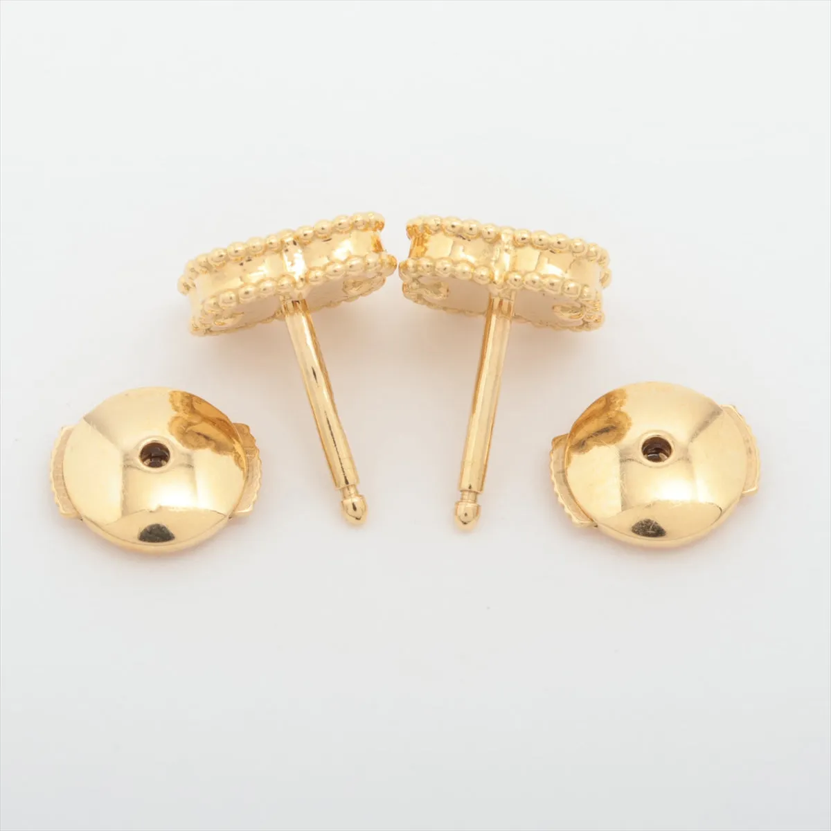 Van Cleef & Arpels Sweet Alhambra Onyx Earrings