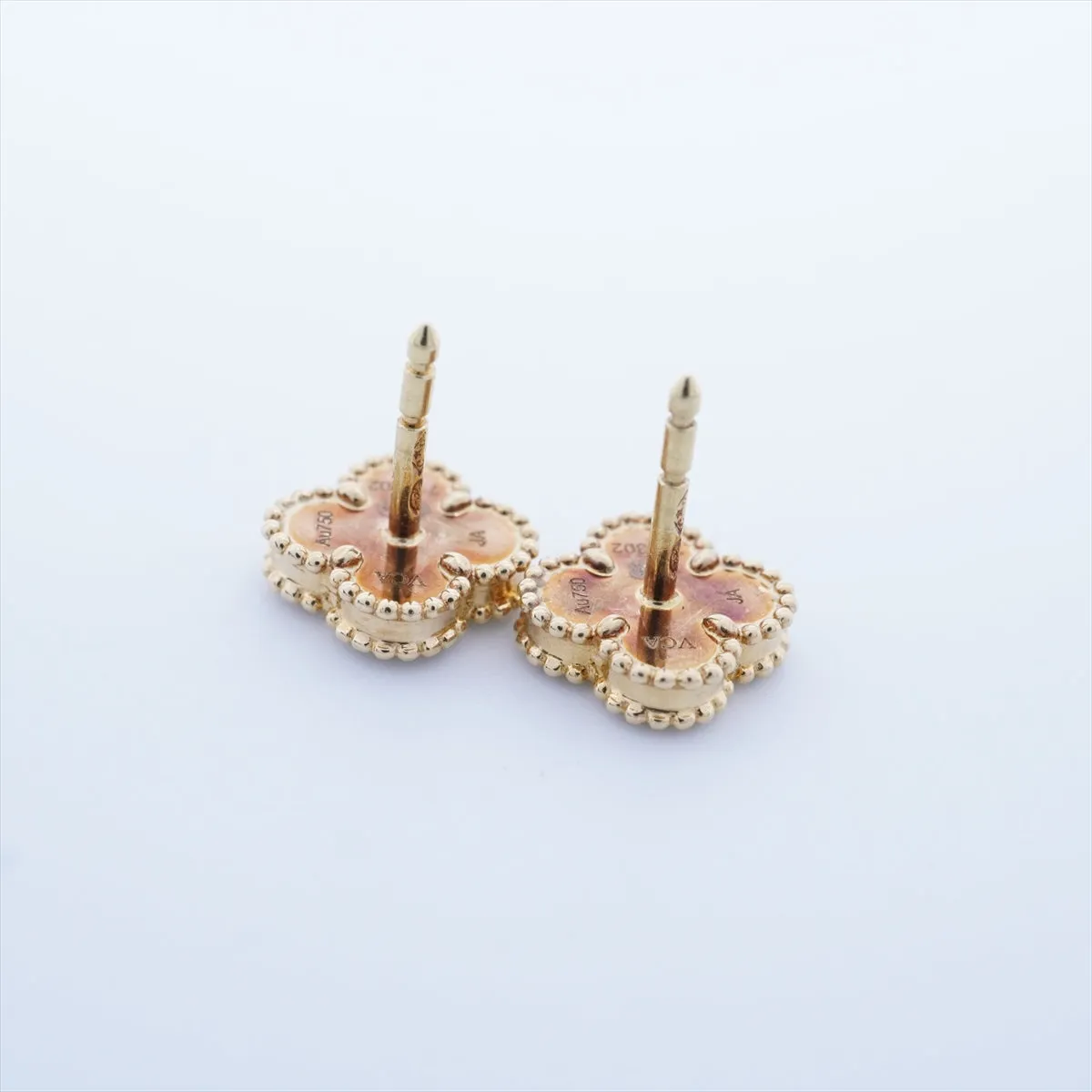 Van Cleef & Arpels Sweet Alhambra Onyx Earrings