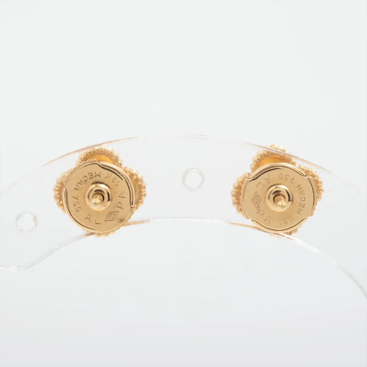 Van Cleef & Arpels Sweet Alhambra Onyx Earrings