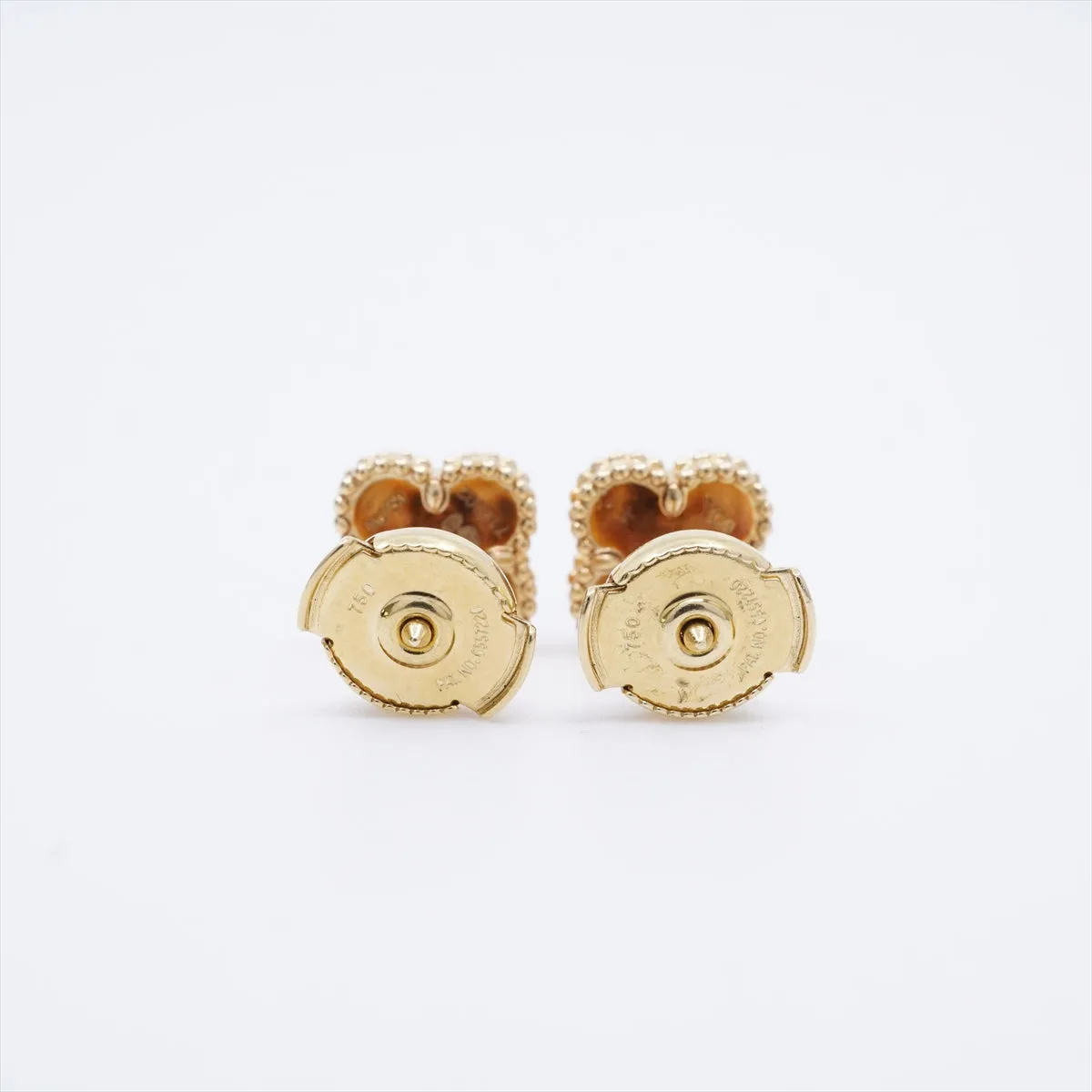 Van Cleef & Arpels Sweet Alhambra Onyx Earrings