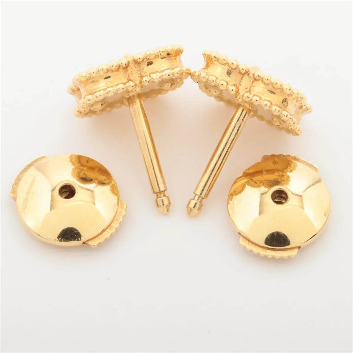 Van Cleef & Arpels Sweet Alhambra Onyx Earrings