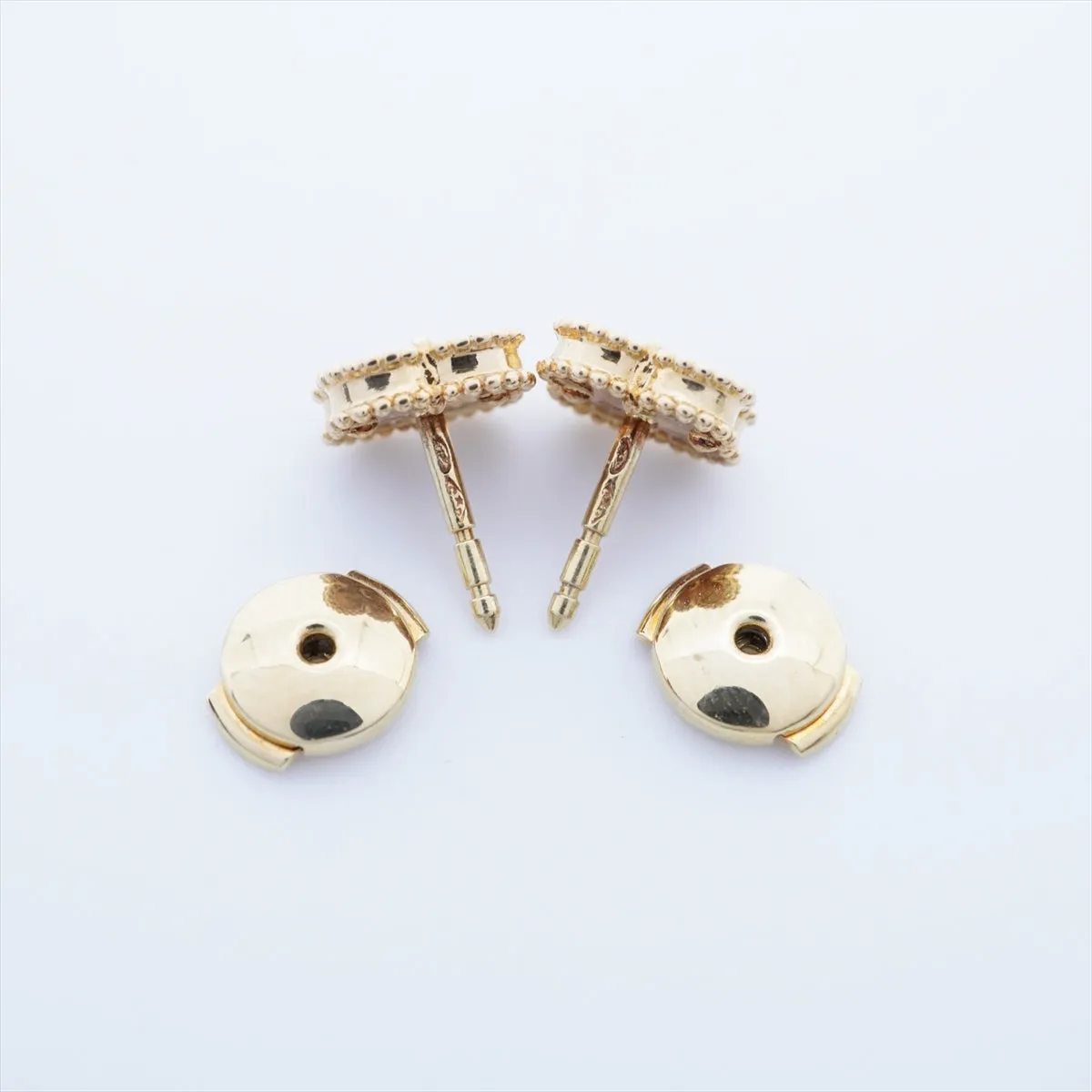 Van Cleef & Arpels Sweet Alhambra Onyx Earrings