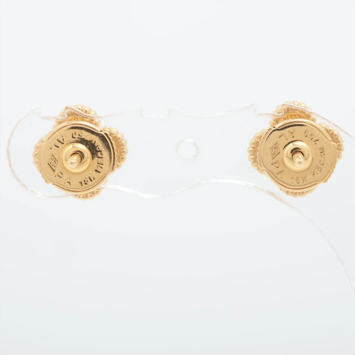 Van Cleef & Arpels Sweet Alhambra Onyx Earrings