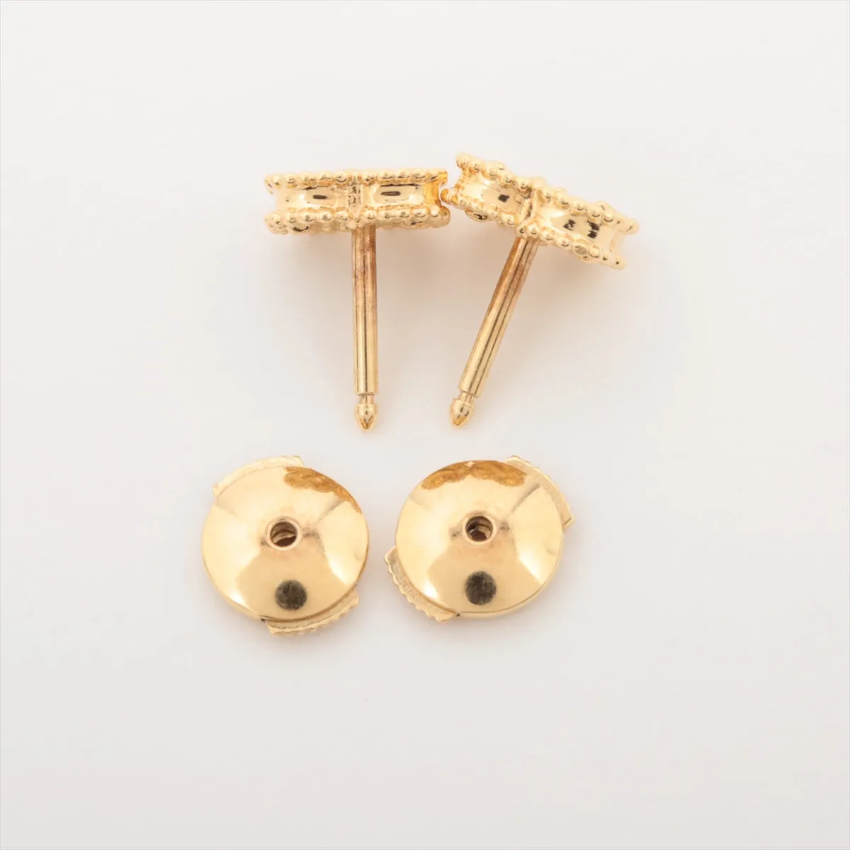 Van Cleef & Arpels Sweet Alhambra Onyx Earrings
